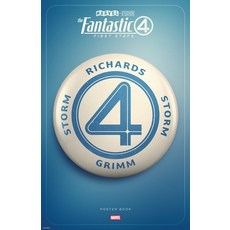 (英文圖書)Marvel Studios' the Fantastic Four: First Steps Poster Book 平裝版, Marvel Universe, 英文