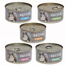 vosto貓罐頭 鮮肉補鐵罐 深海鮪魚+雞肉 口味 貓咪濕糧 貓零食, 170g, 24個, 綜合口味