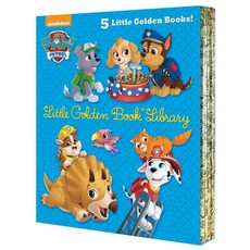 (英文圖書)Paw Patrol Little Golden Book Library (Paw Patrol): Itty-Bitty Kitty Rescue; Pup... Boxed Set, Golden Books, 英文, 盒裝套書