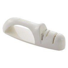 YOSHIKAWA 吉川 Kitchen Basic刀具和剪刀磨刀器, 1個, 白色