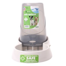 vanness 自動飲水器狗狗飲水器 3L, 1個, 白色的