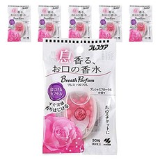 KOBAYASHI 小林製藥 Breath Parfum口氣清新丸 珍稀花香 30顆入, 6盒