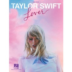 (英文圖書) Taylor Swift - Lover Easy Piano Songbook with Lyrics 平裝版, Hal Leonard Publishing Corp..., 英文