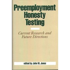 (英文圖書) Preemployment Honesty Testing: Current Research and Future Directions 精裝版, Bloomsbury Publishing PLC, 英文