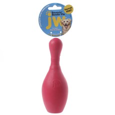 jw 保齡球瓶造型橡膠寵物玩具 M號, 1個, 單色