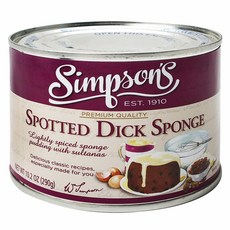 Simpson's 斑點布丁海綿, 1罐, 290g