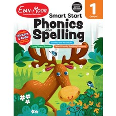 (英文圖書)Smart Start: Phonics and Spelling Grade 1 Workbook 平裝版, Evan-Moor Educational Publi..., 英文