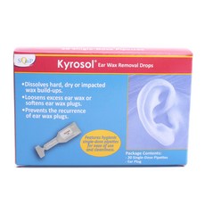 SQuiP Chirosol 耳垢卸妝液, 1個, 20件