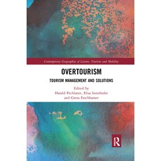 (英文圖書) Overtourism: Tourism Management and Solutions 平裝版, Routledge, 英文