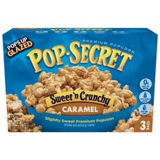 Pop Secret 高級爆米花 甜脆焦糖口味, 1個, 224g