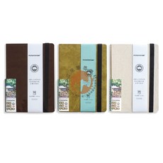 POTENTATE遵爵全棉手帳本13*19cm細紋/中粗紋【汶采】- 文具手帳日記本, 細紋(Z4921565B)綠色