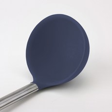Tovolo 矽膠頭湯勺 不含BPA, 1個, 深靛藍色