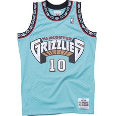 mitchell & ness 溫哥華灰熊隊NBA Swingman客場球衣 98 Mike Bibby籃球服上衣