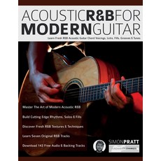 (英文圖書) Acoustic R&B for Modern Guitar: Learn Contemporary R&B Chord Voicings Licks Fills Grooves ... 平裝版, WWW.Fundamental-Changes.com, 英文