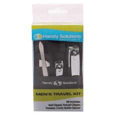 Handy Solutions 男士旅行套組指甲剪工具組 5 件套, 混色, 1個