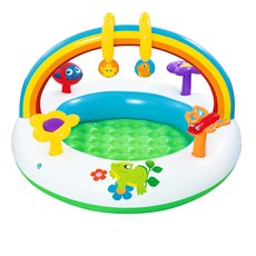 Bestway 充氣遊戲床52239 嬰幼兒遊戲墊 寶寶玩具 充氣玩具, 1個