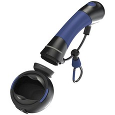 Dog Gone Smart Gizmo 訓練套件 Dog Clicker & Treat Holder 洗碗機安全, 1個, 藍色+黑色