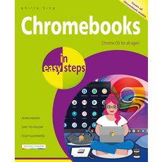(英文圖書) Chromebooks in Easy Steps: Ideal for Seniors 平裝版, In Easy Steps, 英文