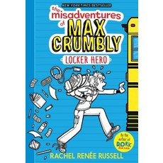 (英文圖書)The Misadventures of Max Crumbly 1: Locker Hero 精裝版, Aladdin Paperbacks, 英文