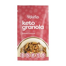 KISS MY KETO 無麩質鹹焦糖綜合麥片, 1包, 270g