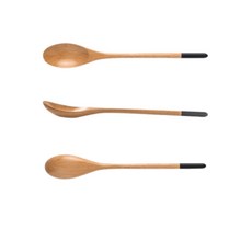 Note 日本空運 天然木材木質湯匙 木製湯匙 木匙 湯勺 咖哩勺 廚房餐具, 天然木材, 1個