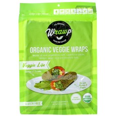 Wrawp 素食蔬菜捲餅, 3入, 50g