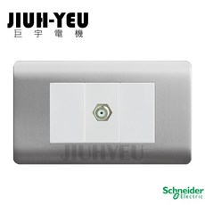 Schneider Electric 施耐德 ZENcelo系列 單孔電視插座
