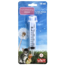 LIXIT 寵物幼寵專用餵食輔助器 10ml, 1個, 白色的