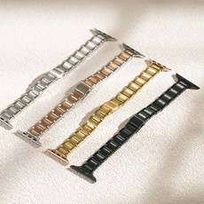 w.wear APPLE WATCH 質感雙金屬錶帶