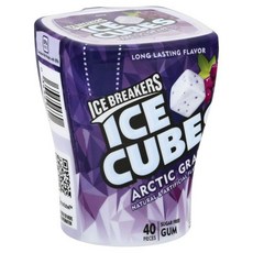 ICE BREAKERS 無糖口香糖 北極葡萄風味, 40顆
