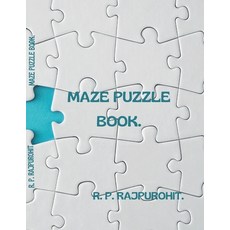 (英文圖書)"Maze Puzzle Book" 平裝版, Independently Published, 英文