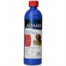 ADAMS 防跳蚤和蝨子寵物洗毛精, 1個, 355ml