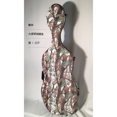 楓林大提琴碳纖盒, 迷彩, 1個