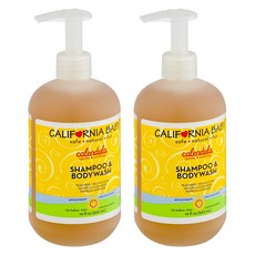 CALIFORNIA BABY 加州寶寶 金盞花洗髮&沐浴露, 562ml, 2瓶