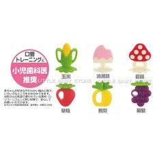 日本進口 Richell 利其爾 蔬菜水果固齒器 單入附盒, 詳見包裝, 詳見包裝, 詳見包裝, 葡萄