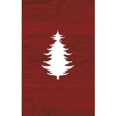 Christmas: A Red Hardcover Decorative Book for Decoration with Spine Text to Stack on Bookshelves D... 精裝版, Murre Book Decor, 英文