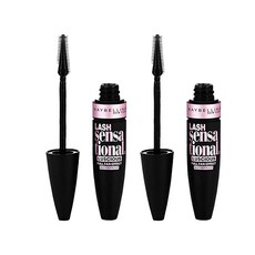 MAYBELLINE 媚比琳 睫毛膏 9.5ml, 2個, 704 很黑