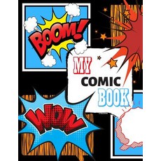 (英文圖書)My Comic Book: Draw Your Own Comic Book Variety Of Templates 平裝版, Independently Published, 英文