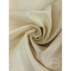 多用途家飾布, 金色（寬度150公分 有做特殊波浪紋處理