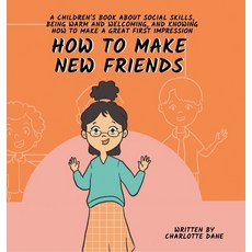(英文圖書)How to Make New Friends: A Children's Book About Social Skills Being Warm and... 精裝版, Pkcs Media, Inc., 英文
