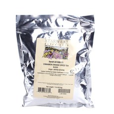 Starwest Botanicals 袋裝綜合肉桂柳橙香料茶葉, 1個, 453.6克