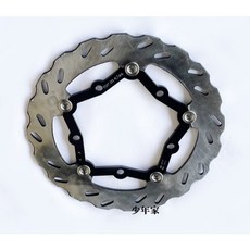 少年家 三陽 SYM 原廠 MAXSYM 400GT TCS LZ40W2 前煞車碟盤, 銀色