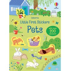 Usborne Little First Stickers Pets 兒童寵物主題貼紙書 超過200張可愛貼紙 激發創造力