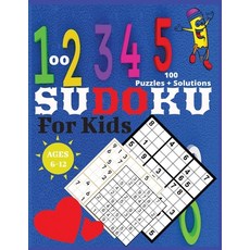 (英文圖書)Sudoku for Kids 6-12 平裝版, Independently Published, 英文