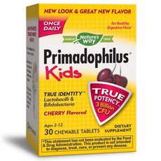 Nature's Way 孩童用益生菌咀嚼錠, 30顆, 1罐