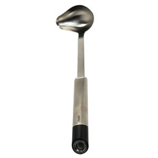 GEFU 蟹醬勺, 1個, 銀色+黑色