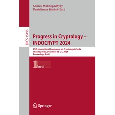 (英文圖書) Progress in Cryptology - Indocrypt 2024: 25th International Conference on Crypt... 平裝版, Springer, 英文