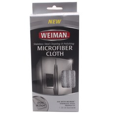 WEIMAN 不銹鋼清潔和拋光超細纖維布手拖 35 x 35 cm, 1個
