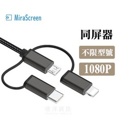 MiraScreen LD36 有線HDMI影像轉接器