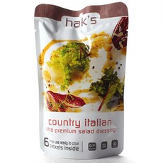 Hak's 燒烤醬義大利超優質沙拉無麩質醬, 6件, 28克